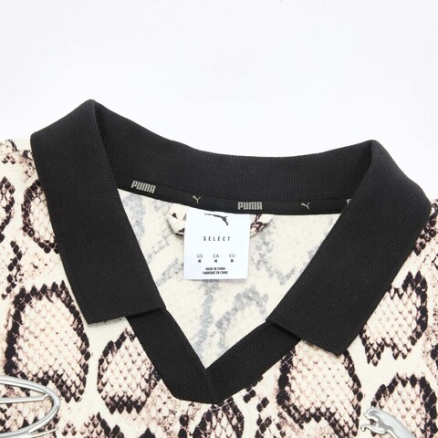 puma彪马2025女子女子-PUMA X A$AP ROCKY Snakeskin Futbol Dress-米白色-全印花无袖连衣裙63341636