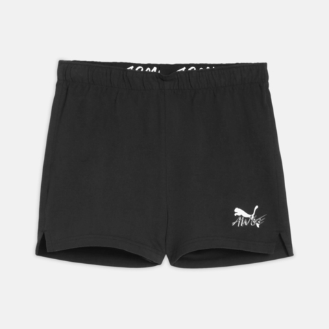 puma彪马2025中性中性-PUMA X A$AP ROCKY Jersey Short-黑色针织短裤63507101