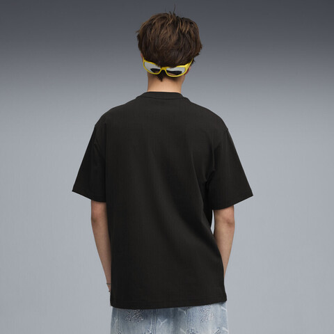 puma彪马2025中性中性-PUMA X A$AP ROCKY Motors Tee-黑色针织无领短T63618801