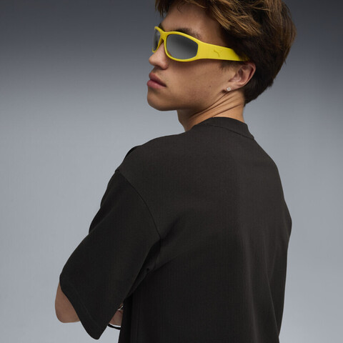 puma彪马2025中性中性-PUMA X A$AP ROCKY Motors Tee-黑色针织无领短T63618801