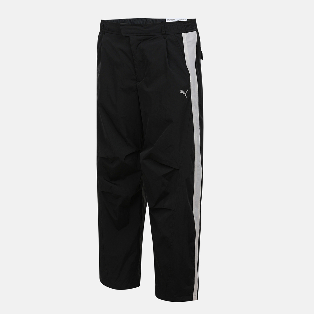 puma彪马2025女子女子-T7 Parachute Pants W-黑色梭织长裤63744201