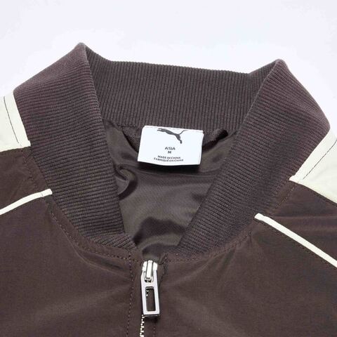 puma彪马2025中性中性-T7 Bomber-巧克力棕薄棉服63685913