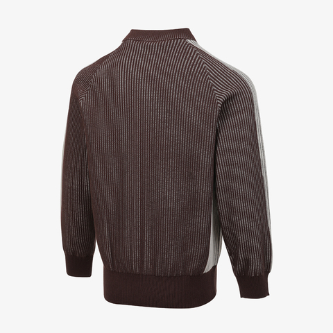 puma彪马2025男子男子-T7 Sweater-巧克力棕毛线开衫63743413