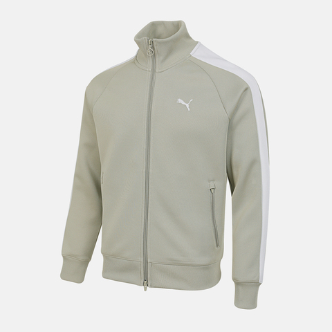 puma彪马2025男子男子-T7 ALWAYS ON Track Jacket DK-大理石灰针织无帽外套63185861