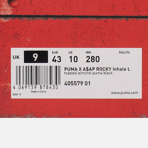 puma彪马2025中性中性-PUMA X A$AP ROCKY Inhale Leopard-烤杏仁色-黑色INHALE40557901