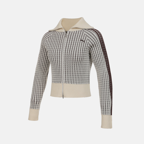 puma彪马2025女子女子-T7 Sweater W-雪白色毛线开衫63743987