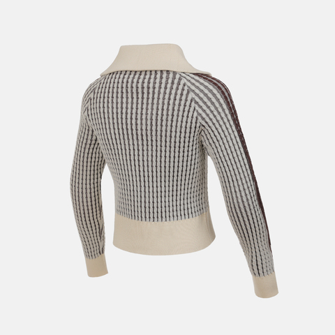 puma彪马2025女子女子-T7 Sweater W-雪白色毛线开衫63743987