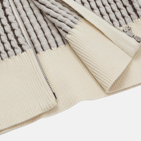 puma彪马2025女子女子-T7 Sweater W-雪白色毛线开衫63743987