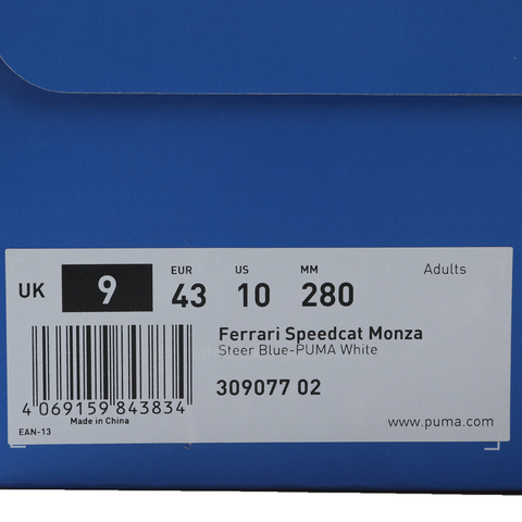 puma彪马2025中性中性-Ferrari Speedcat Monza-赛车蓝-彪马白赛车其他系列30907702