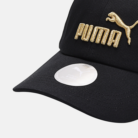 puma彪马2026中性中性-ESS No.1 BB Cap AF-黑色-金色-logo弯沿帽02590709
