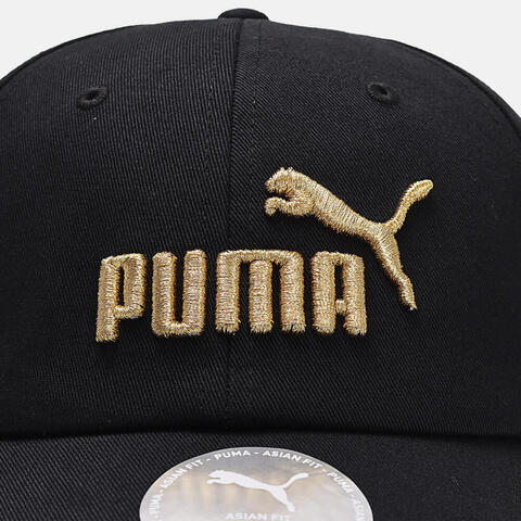 puma彪马2026中性中性-ESS No.1 BB Cap AF-黑色-金色-logo弯沿帽02590709
