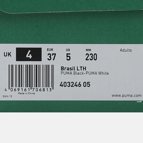 puma彪马2026中性中性-Brasil LTH-黑色-彪马白Brasil40324605