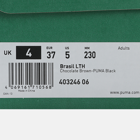 puma彪马2026中性中性-Brasil LTH-巧克力棕-黑色Brasil40324606