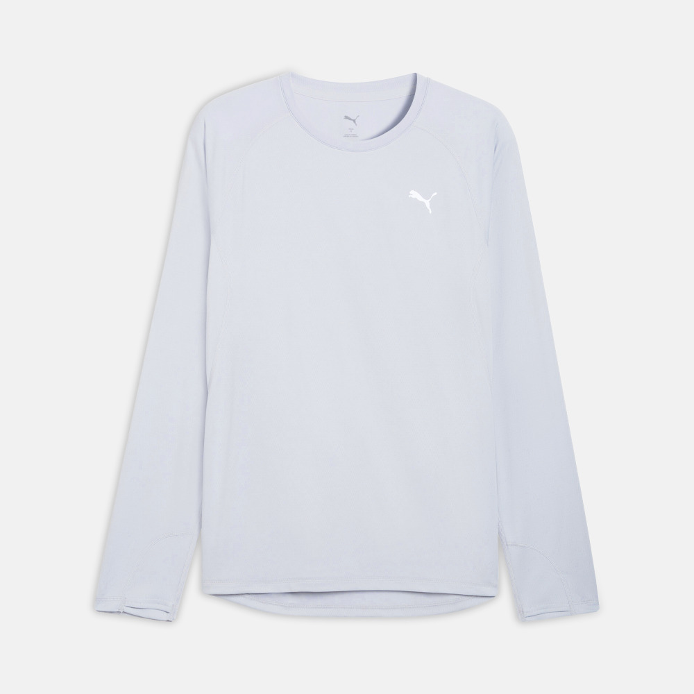 puma彪马2026男子男子-M RUN VELOCITY LONG SLEEV-活力银针织无领长T52724282