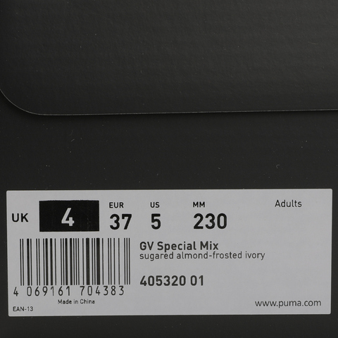 puma彪马2026中性中性-GV Special Mix-杏仁糖色-米白色黑标鞋40532001