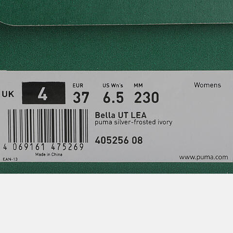 puma彪马2026女子女子-Bella UT LEA-银色-米白色Bella40525608