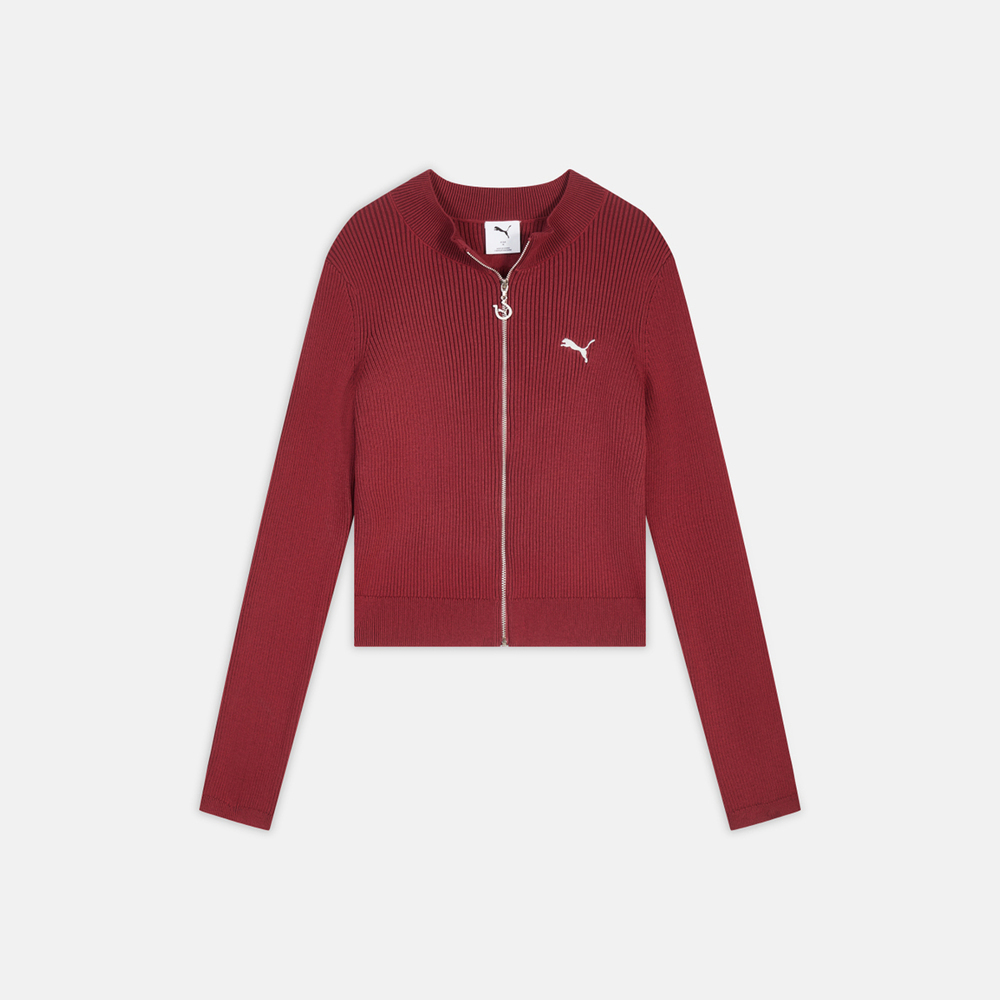 puma彪马2026女子女子-RACE AHEAD SWEATER W-红色毛线开衫63617327