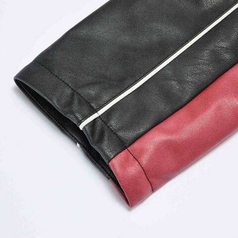 puma彪马2026中性中性-RACE AHEAD PU JKT-黑色皮衣63603101