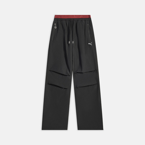 puma彪马2026女子女子-RACE AHEAD WOVEN PANT W-黑色梭织长裤63617401