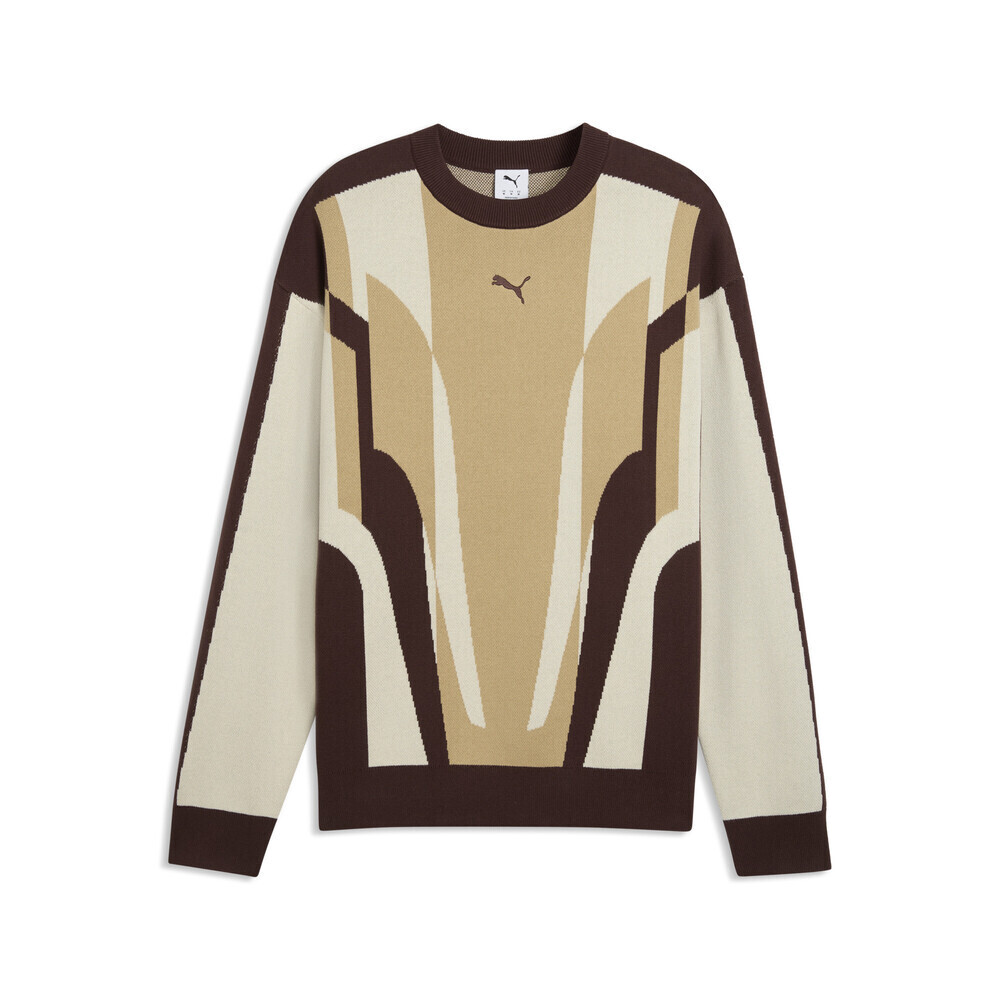 puma彪马2026中性中性-T7 Relaxed Knitted Sweate-雪白色毛线套头衫63688187