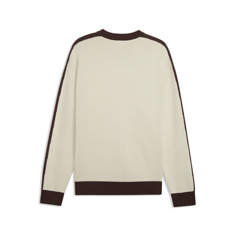 puma彪马2026中性中性-T7 Relaxed Knitted Sweate-雪白色毛线套头衫63688187