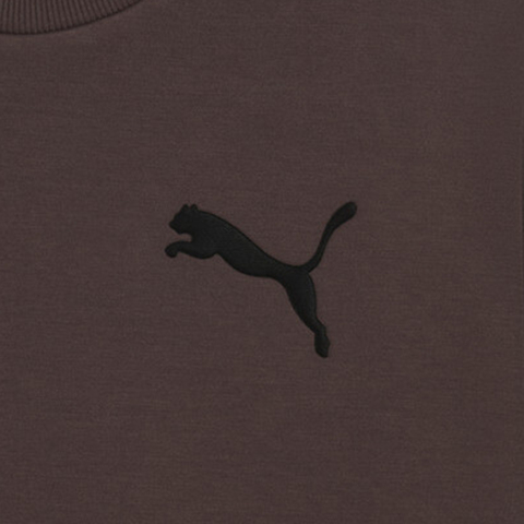 puma彪马2026男子男子-ESS ELEVATED CAT LOGO Rel-巧克力棕针织无帽卫衣63679131