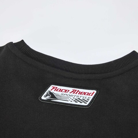 puma彪马2026中性中性-RACE AHEAD CREW TERRY-黑色针织无帽卫衣63603301