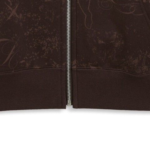 puma彪马2026女子女子-STREET GLAM Short Oversiz-巧克力棕针织连帽外套63706413