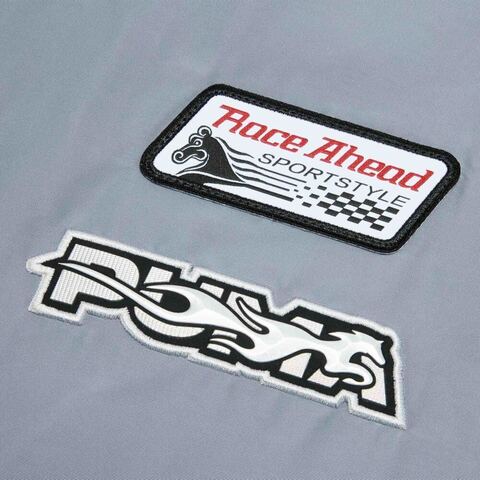 puma彪马2026中性中性-RACE AHEAD PADDED BOMBER-灰色薄棉服63602871