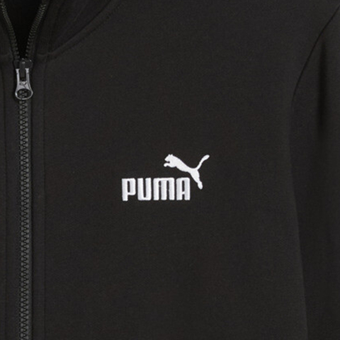 puma彪马2026男子男子-ESS No. 1 Logo Track Jack-黑色针织无帽外套69121801