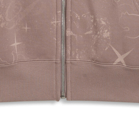 puma彪马2026女子女子-STREET GLAM Short Oversiz-砂岩棕针织连帽外套63706488