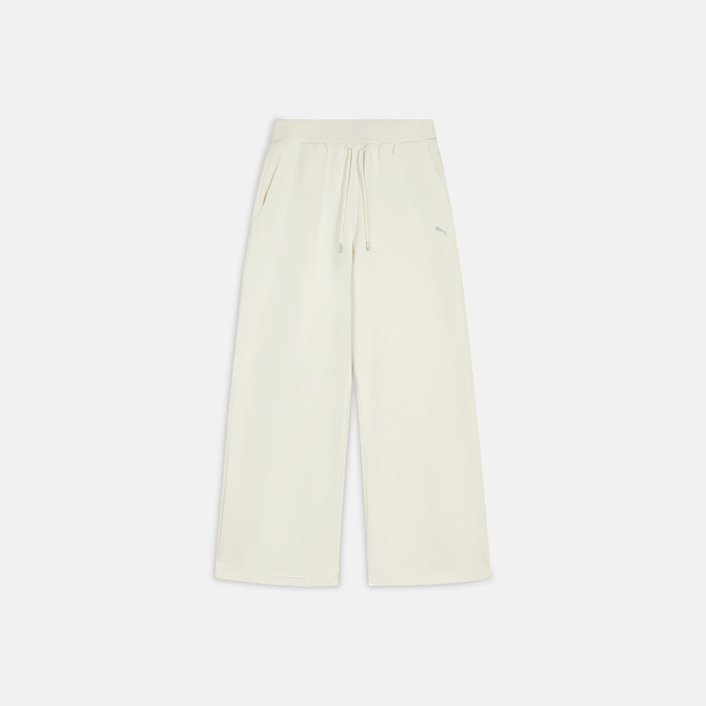 puma彪马2026女子女子-RACE AHEAD SWEATPANT W-米白色针织长裤63617691