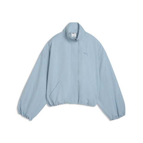puma彪马2026女子女子-Style Jacket-海沫蓝梭织无帽外套63689647