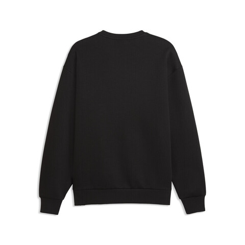 puma彪马2026男子男子-ESS ELEVATED CAT LOGO Rel-黑色针织无帽卫衣63679101