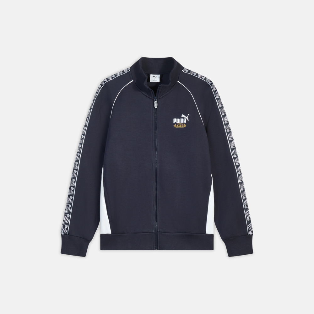 puma彪马2026中性中性-FUTURE PUMA ARCHIVE KING-海军蓝针织无帽外套63707616