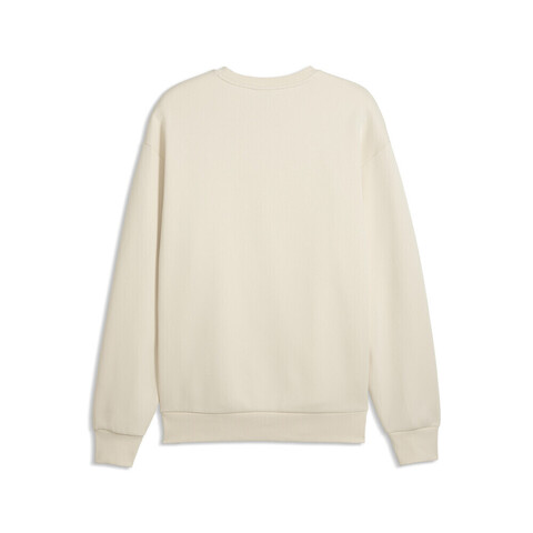 puma彪马2026男子男子-ESS ELEVATED CAT LOGO Rel-雪白色针织无帽卫衣63679187