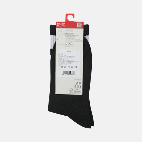 puma彪马2026中性中性-中袜(一对装)-黑色中袜94764101