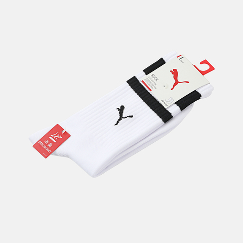 puma彪马2026中性中性-中袜(一对装)-白色中袜94764103
