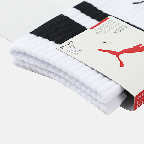 puma彪马2026中性中性-中袜(一对装)-白色中袜94764103