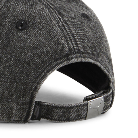 puma彪马2026中性中性-WARDROBE ESS METAL Dad Ca-黑色弯沿帽02596801