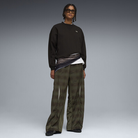 puma彪马2026女子女子-SELECT Essentials W Crew-黑色针织无帽卫衣63473501