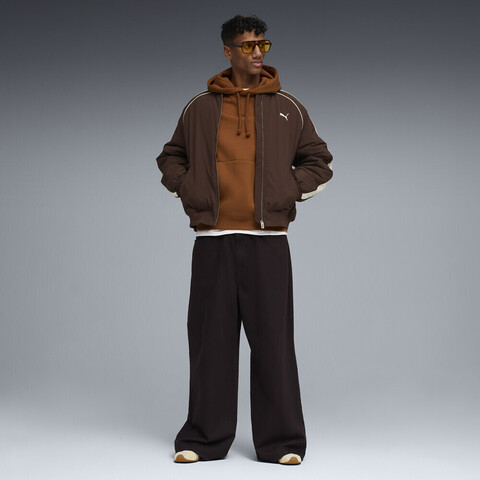 puma彪马2026男子男子-SELECT Essentials Hoodie-柚木色针织连帽卫衣63473207