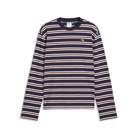 puma彪马2026男子男子-SELECT Essentials Longsle-海军蓝针织无领长T63473106