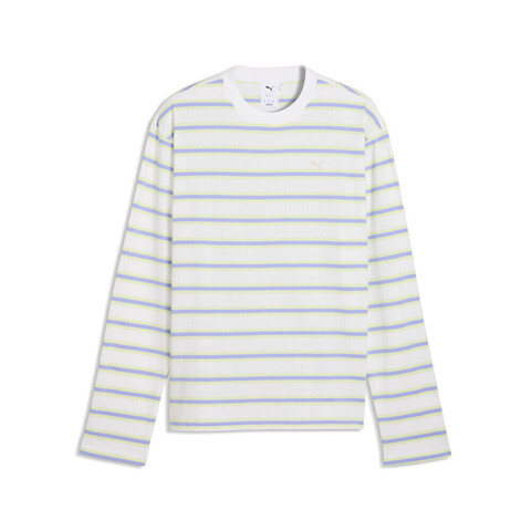 puma彪马2026男子男子-SELECT Essentials Longsle-彪马白针织无领长T63473102