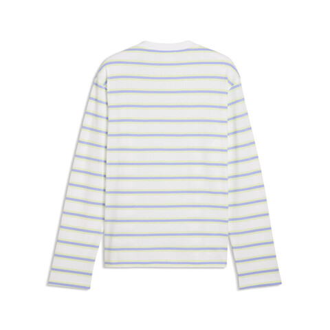 puma彪马2026男子男子-SELECT Essentials Longsle-彪马白针织无领长T63473102