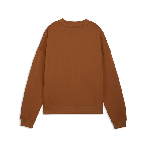 puma彪马2026女子女子-SELECT Essentials W Crew-柚木色针织无帽卫衣63473507