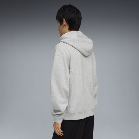 puma彪马2026男子男子-SELECT Essentials Hoodie-浅混合灰针织连帽卫衣63473204