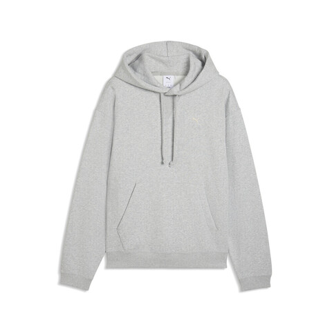 puma彪马2026男子男子-SELECT Essentials Hoodie-浅混合灰针织连帽卫衣63473204