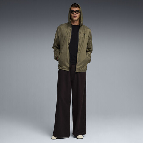 puma彪马2026男子男子-Ess Regular Windbreaker-橄榄绿梭织连帽外套68754081