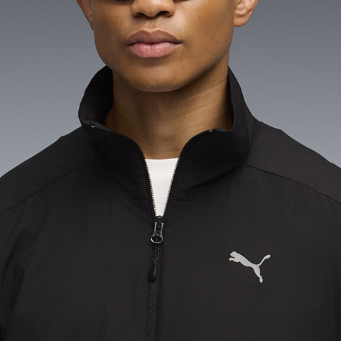 puma彪马2026男子男子-PUMATECH Woven Track Jack-黑色梭织无帽外套69419401